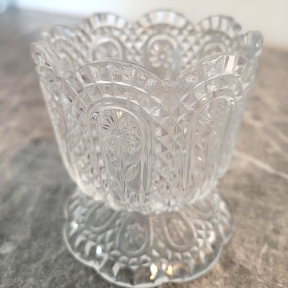 VINTAGE AVON FOSTORIA CLEAR GLASS - Picture 3 of 9